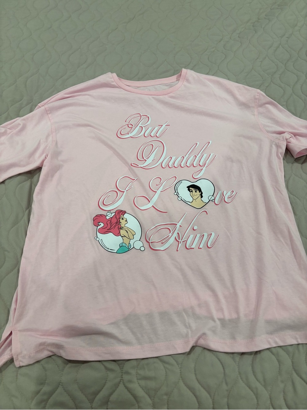 Disney Ariel Graphic Tee - 'But Daddy I Love Him'